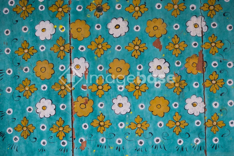 Floral Patterned Wall