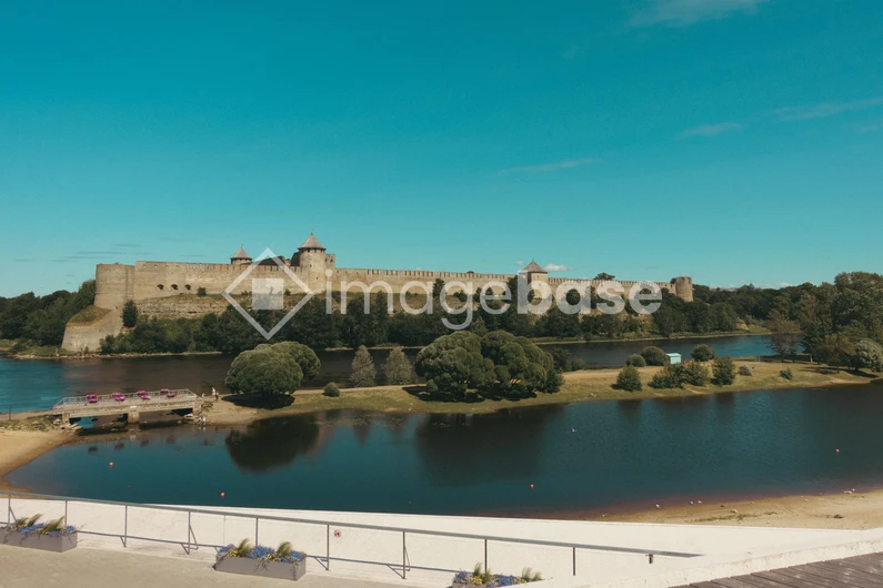 Historic Castle by the River