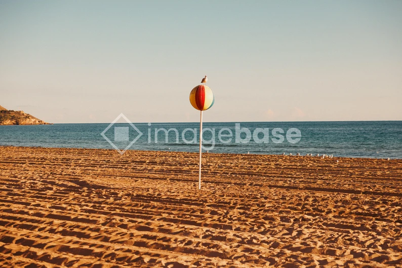 Serene Beach Scene