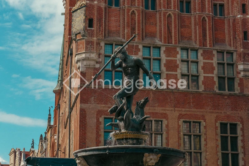 Historic Fountain and Architecture