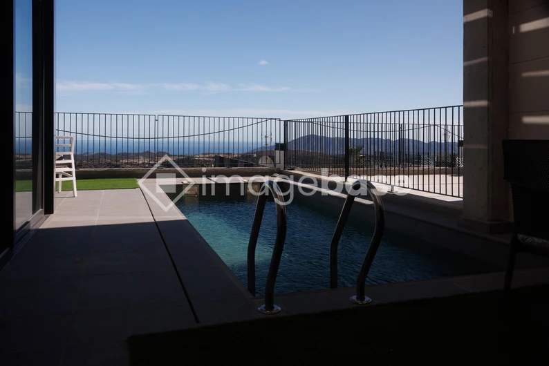 Serene Poolside View