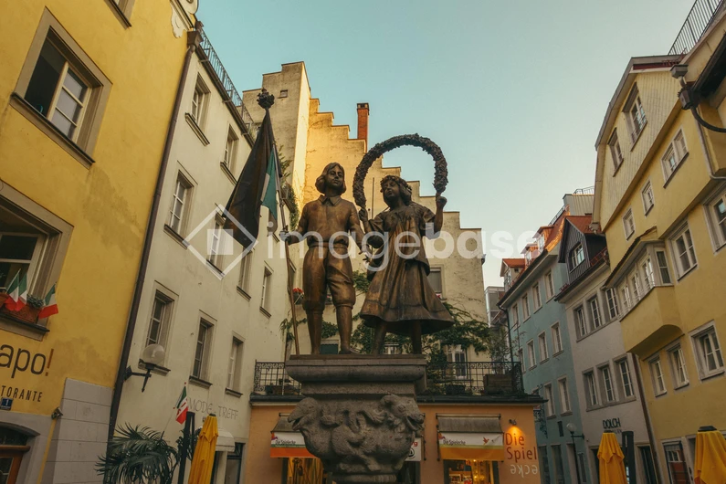 Historic European Square
