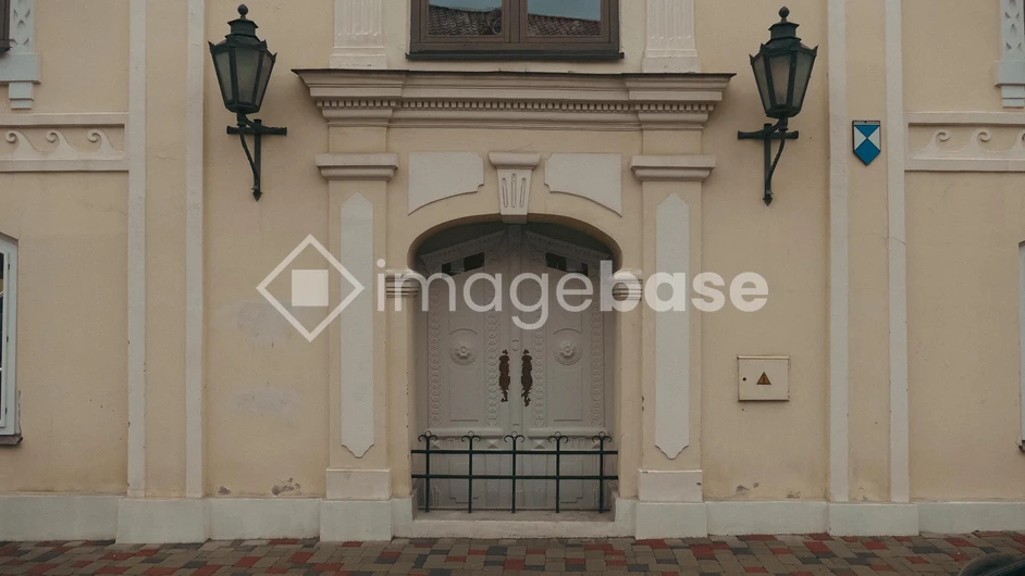Elegant Architectural Entrance