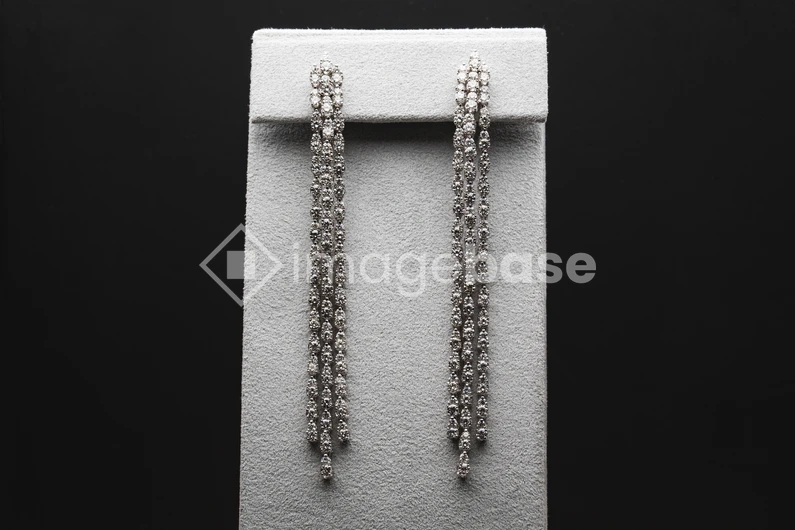 Elegant Diamond Earrings