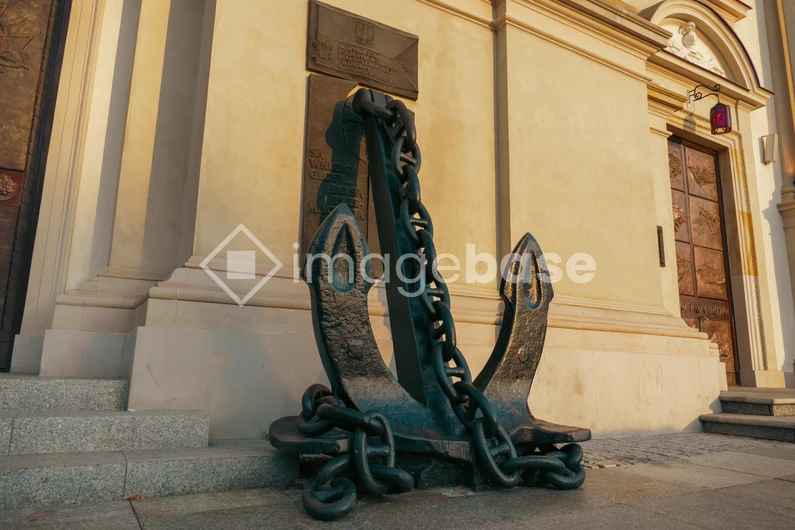 Historical Anchor by Building