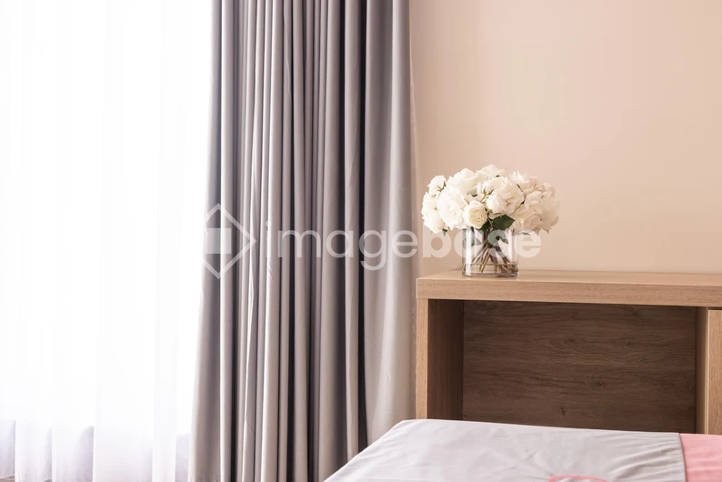 Cozy Interior with Flowers
