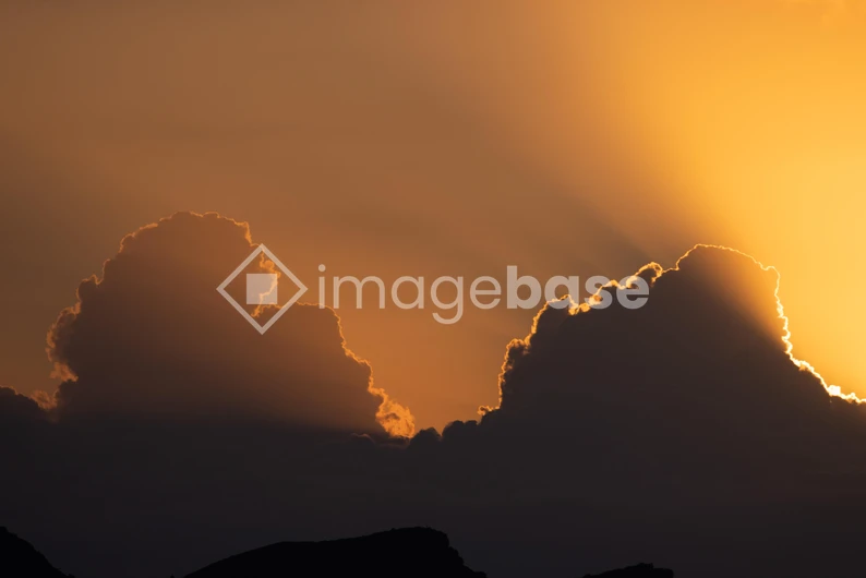 Dramatic Sunset Silhouette