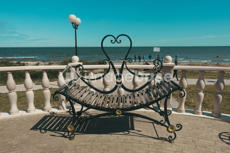 Seaside Bench View