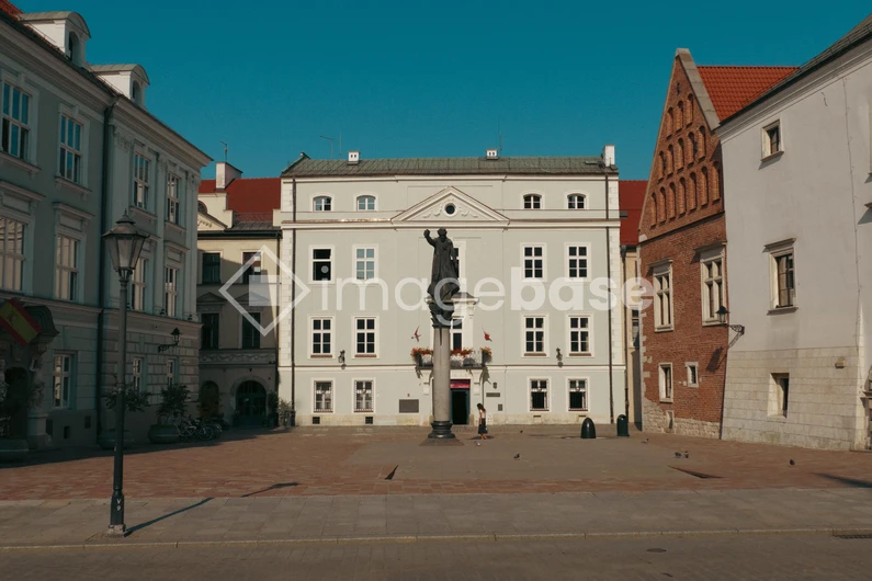 Historic Square with Statue