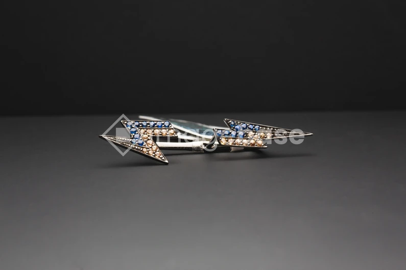 Stylish Lightning Brooch