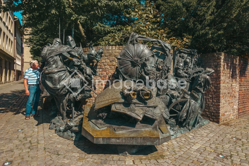 Intricate Urban Sculpture