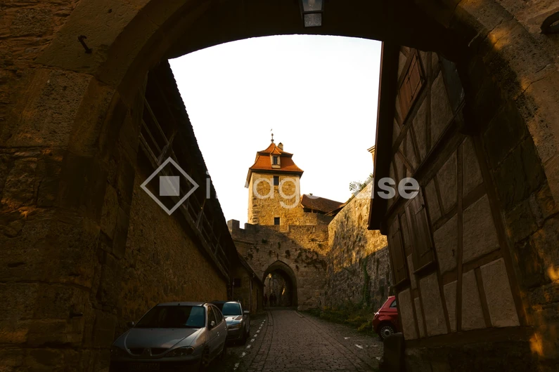 Medieval Archway Perspective