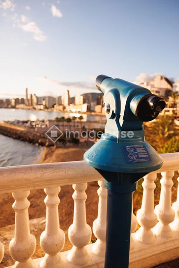 Coastal View with Telescope