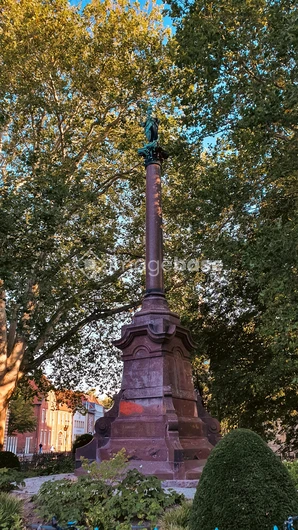 Historic Monument in Park