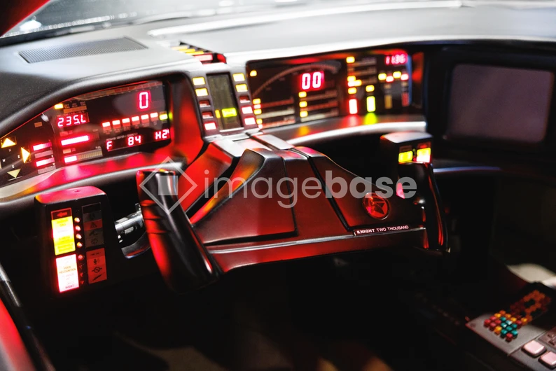 Futuristic Car Dashboard