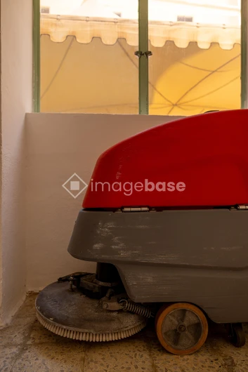 Floor Cleaner by the Window