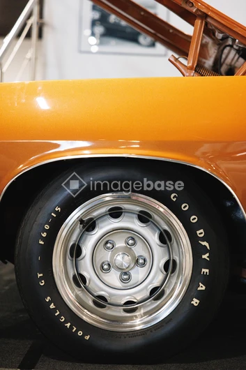 Vintage Car Wheel Detail