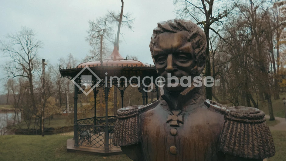 Statue in a Park
