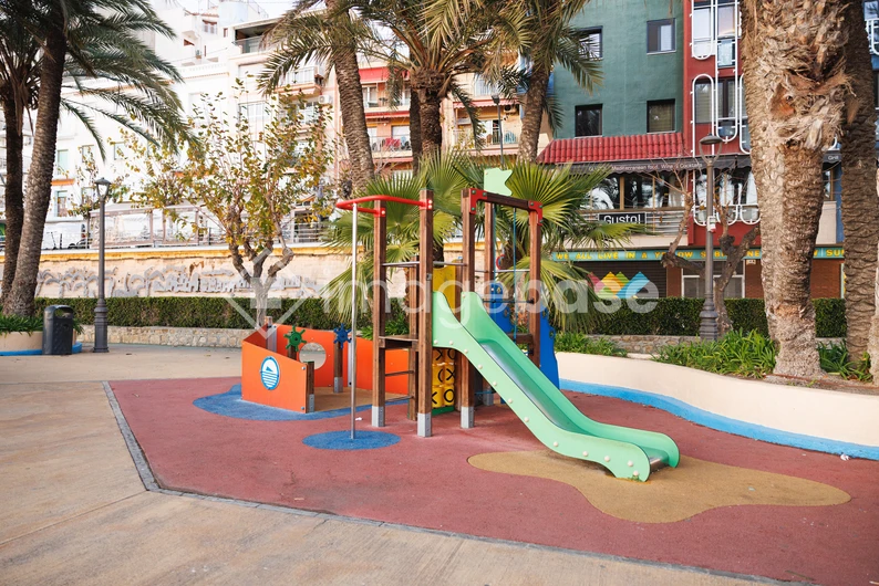 Colorful Urban Playground