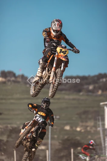 Exciting Motocross Competition