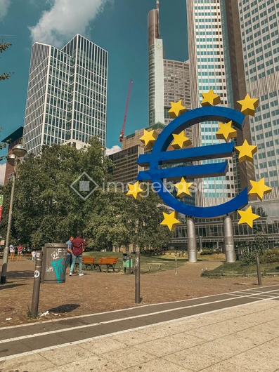 Euro Symbol in City Center
