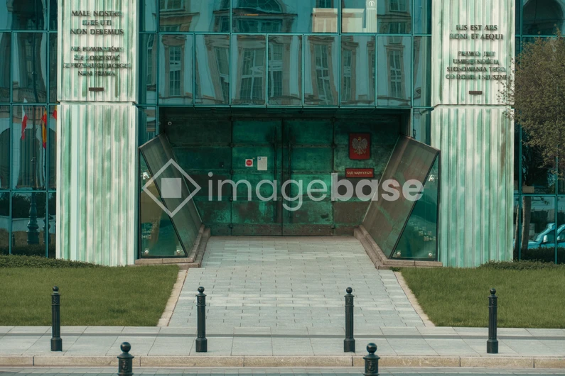 Modern Building Entrance