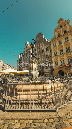 Historic City Square Fountain