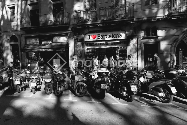 Barcelona Street Scene