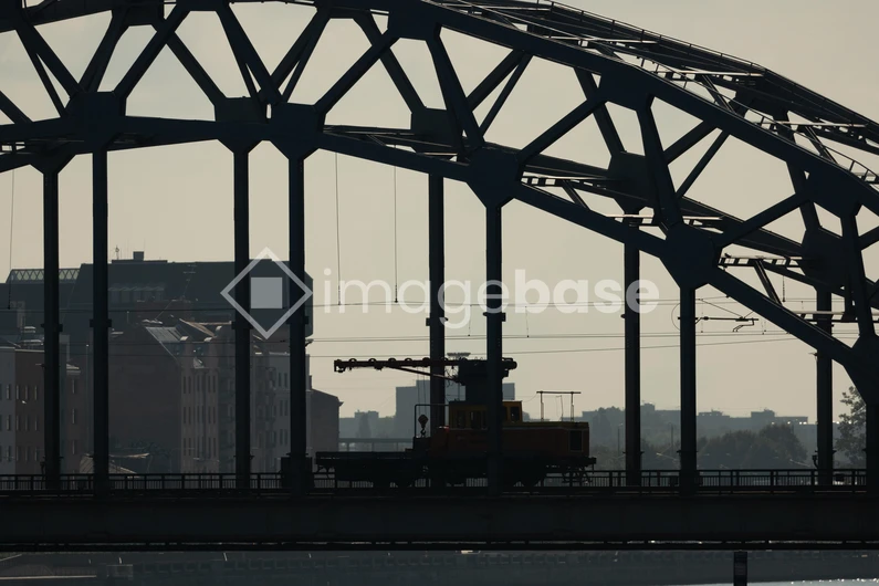 Silhouette of a Bridge