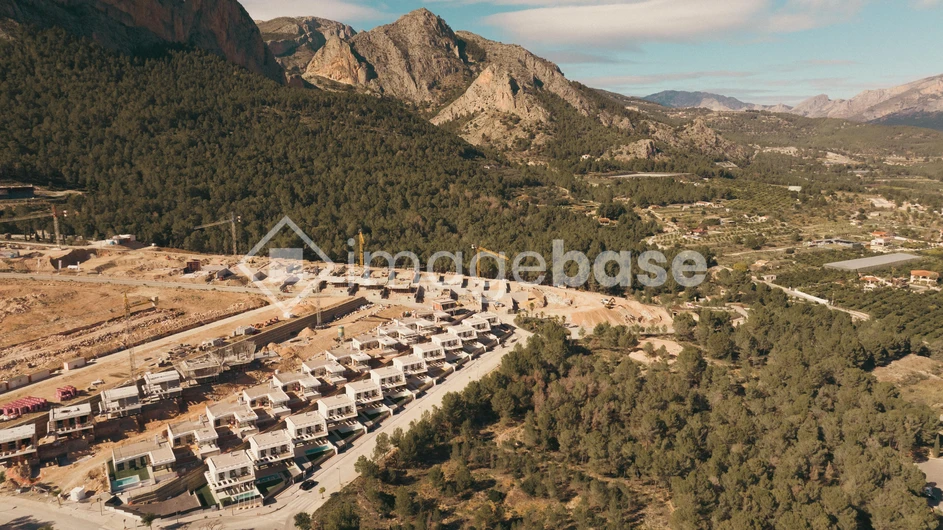 Mountainous Construction Site