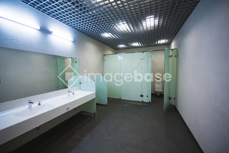 Modern Public Restroom