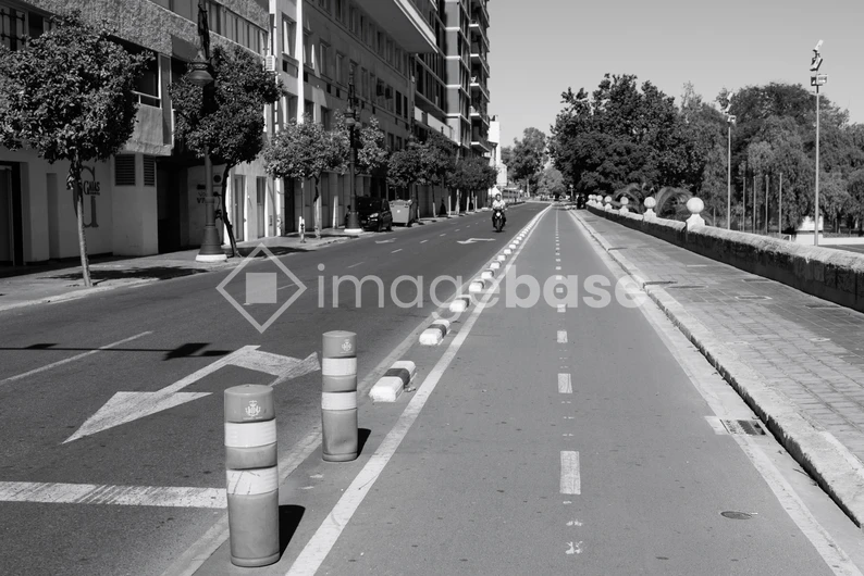 Quiet City Street View