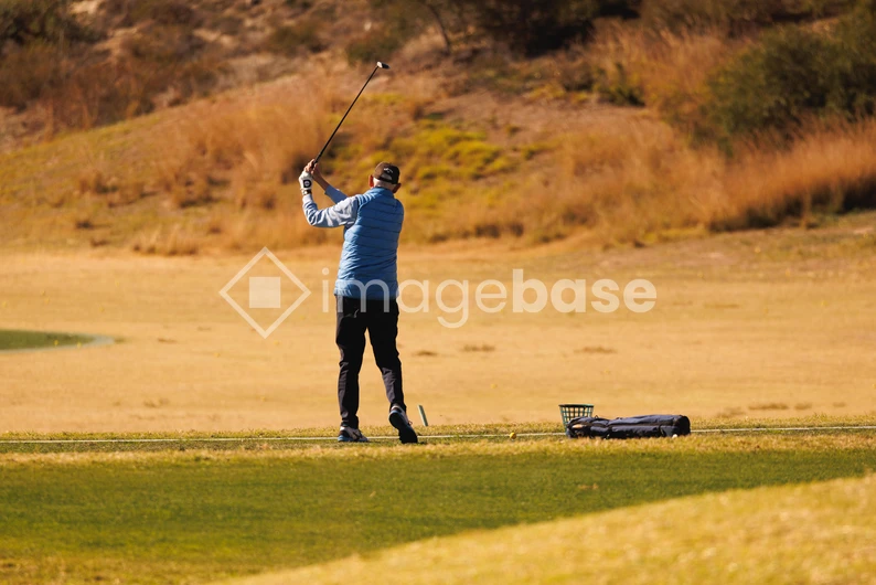 Golfer on the Course
