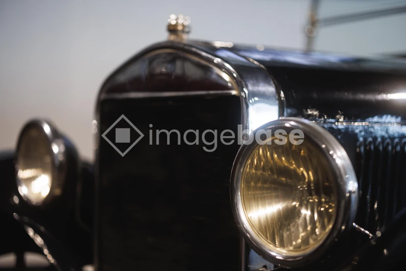 Classic Car Front View
