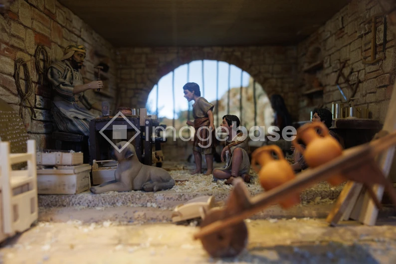 Historical Diorama Scene