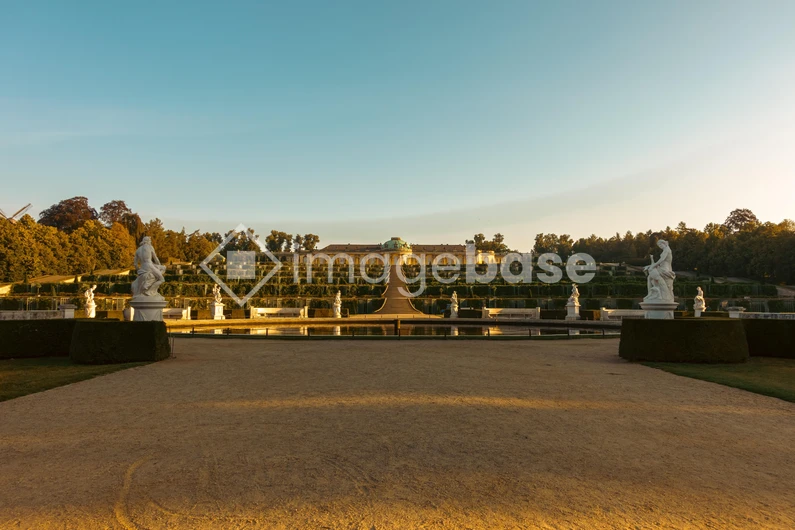 Tranquil Garden View