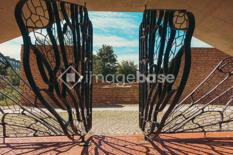 Artistic Iron Gate