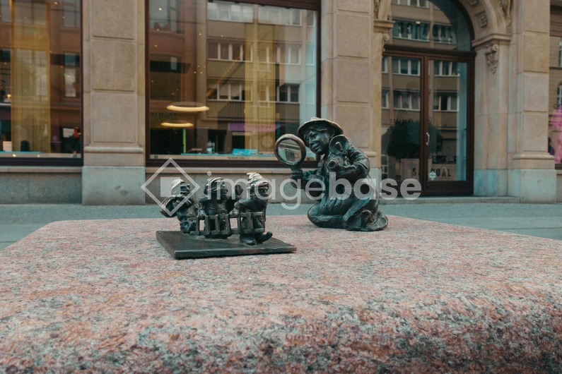 Quirky Street Sculpture Scene
