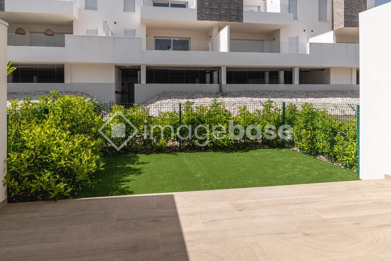 Modern Apartment Courtyard
