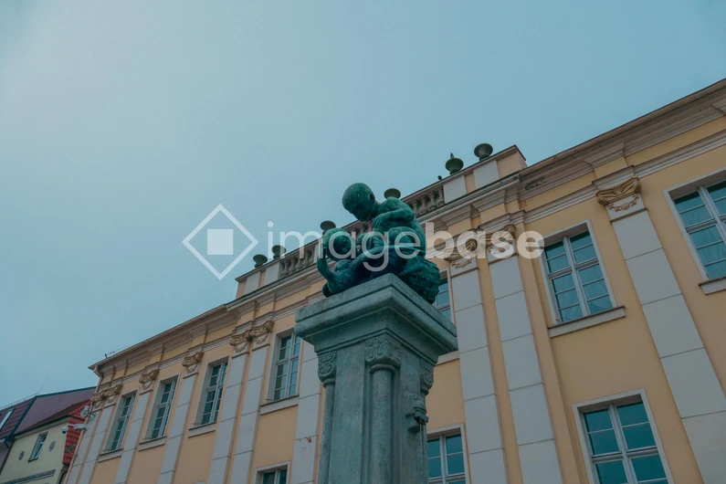 Historic Architecture with Sculpture