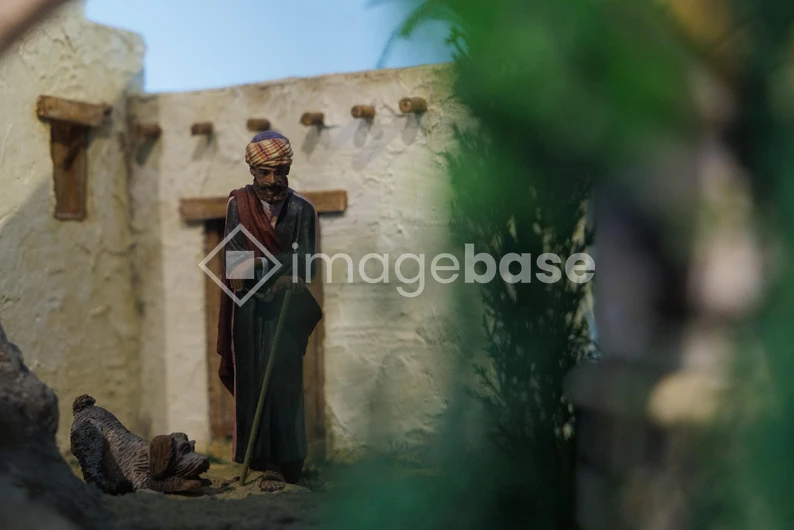 Historical Diorama Scene