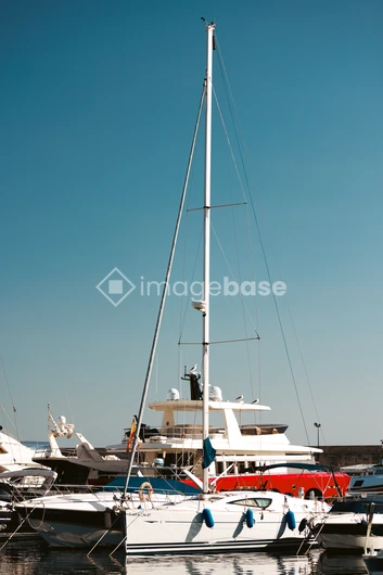 Sailboat in the Marina