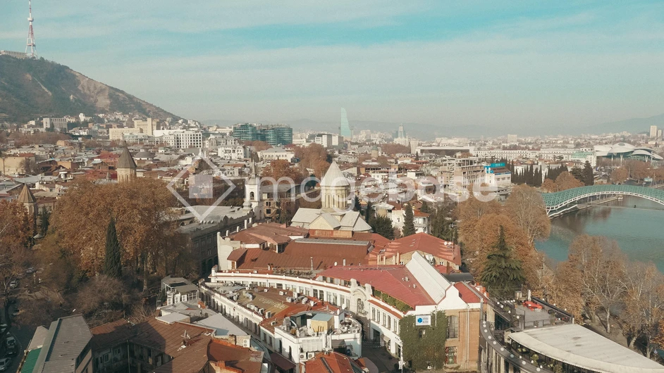 Scenic View of a City by the River