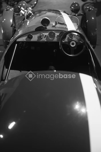 Vintage Racing Car Interior