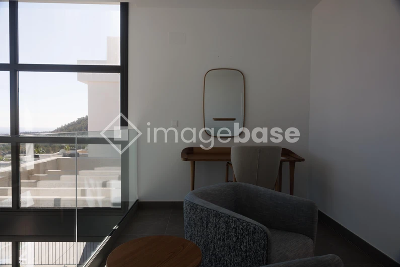 Modern Interior with Scenic View