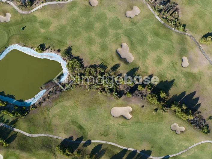 Aerial View of Golf Course