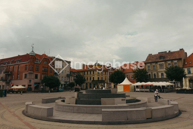 Charming Urban Square