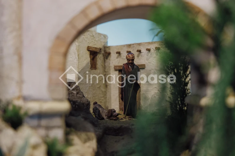 Rustic Diorama Scene
