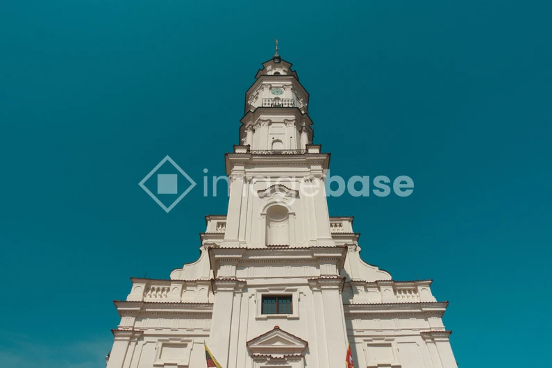 Historic Tower Against Blue Sky