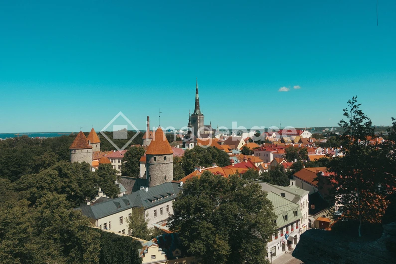 Scenic View of Tallinn